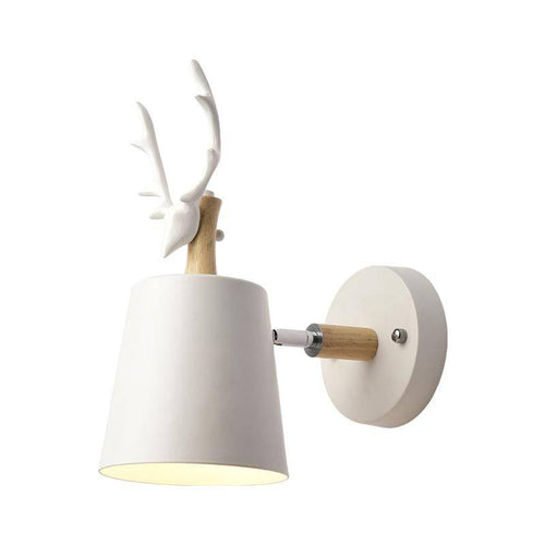 wall lamp Stag horn LED (black or white)