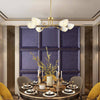 Lustre design LED doré Living