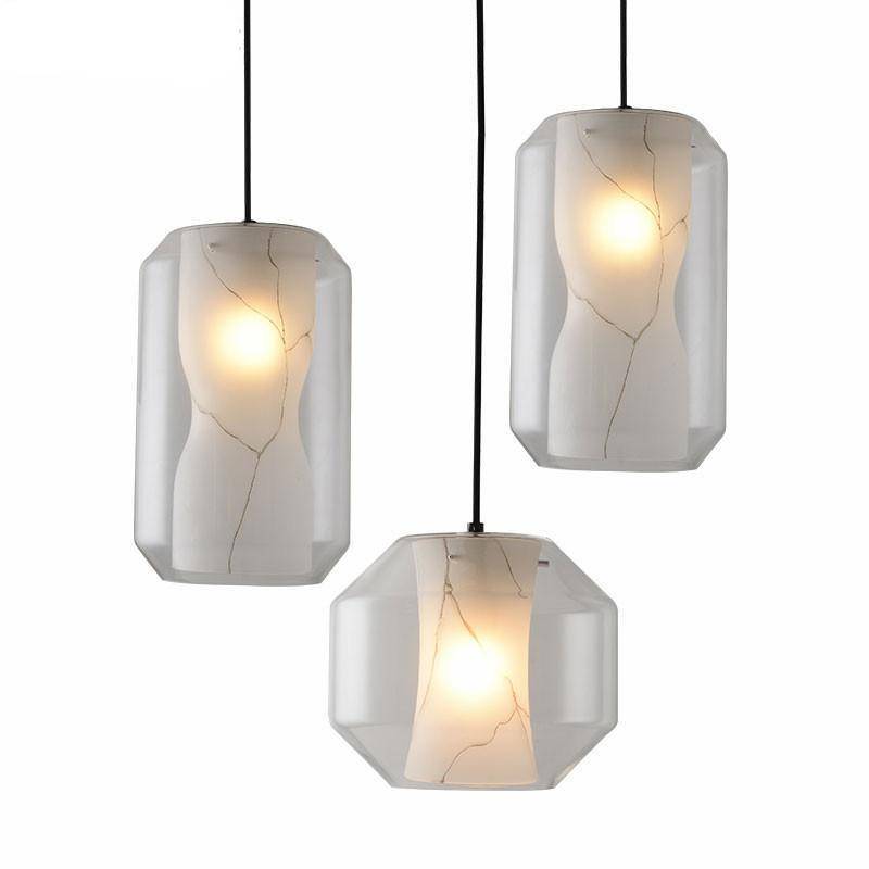 Suspension design en verre Broom - vue 5 sur 8