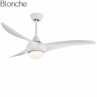 Ventilateurs plafond moderne LED à 3 pales Light