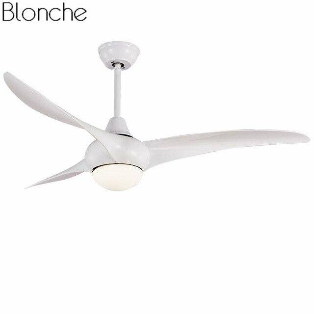Ventilateurs plafond moderne LED à 3 pales Light
