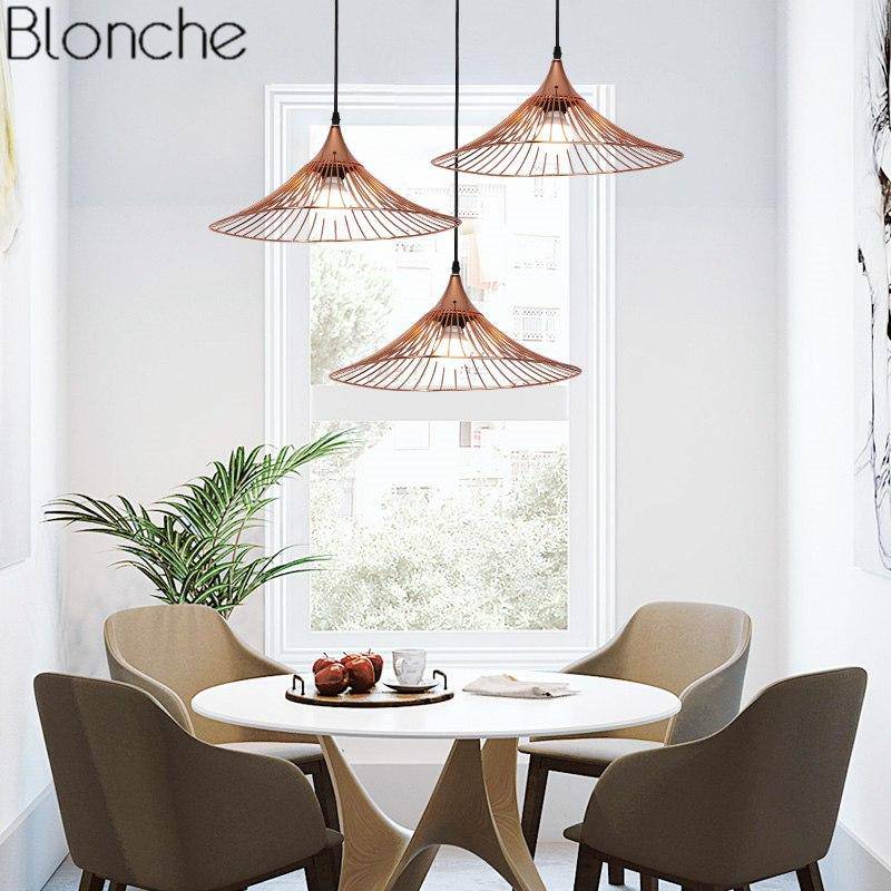 pendant light LED Straw design