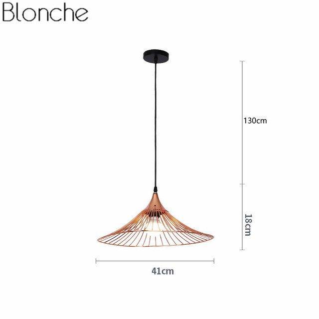 pendant light LED Straw design