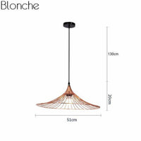 Suspension design LED Straw