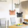 Suspension design à LED en forme de Mickey Mouse coloré