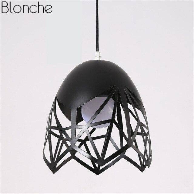 pendant light LED open egg Hollow