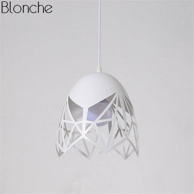 pendant light LED open egg Hollow