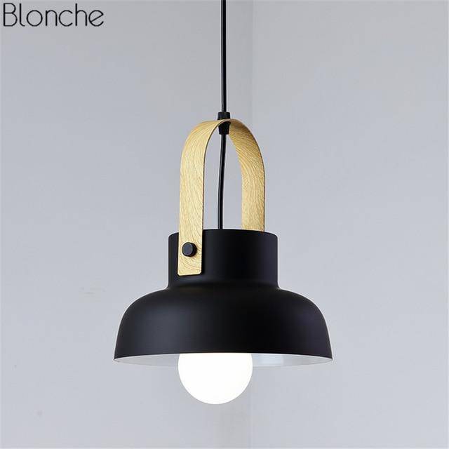 pendant light metal design with LED Macaron