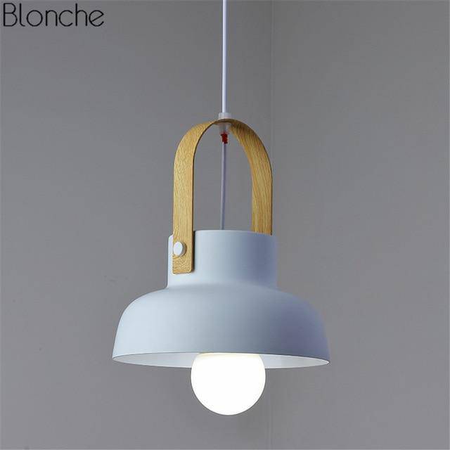 pendant light metal design with LED Macaron