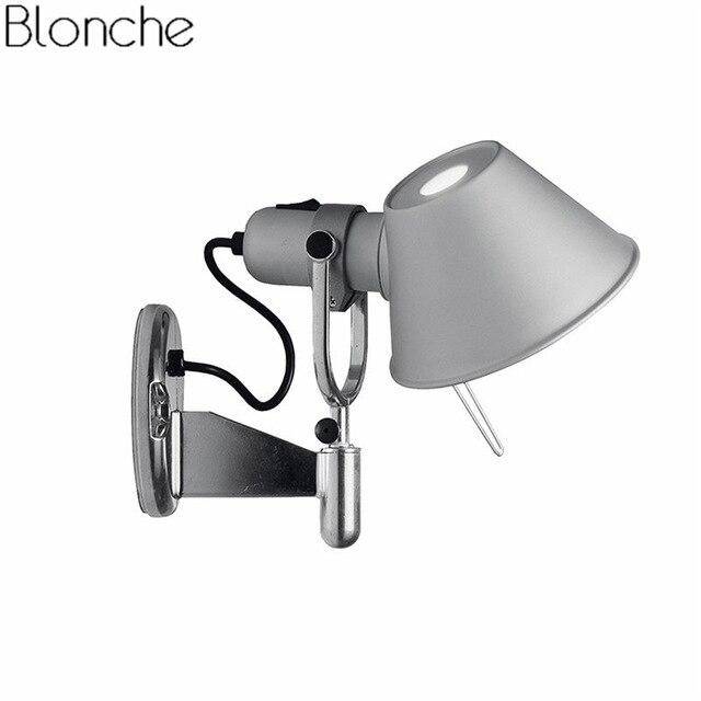 Applique murale à LED argenté ajustable Hat