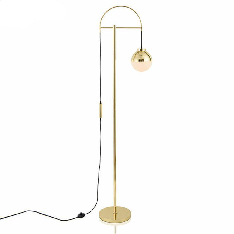 Lampadaire design LED doré moderne Iron