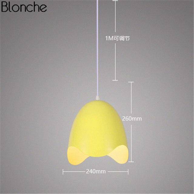 Design LED pendant light Open Egg Macaron