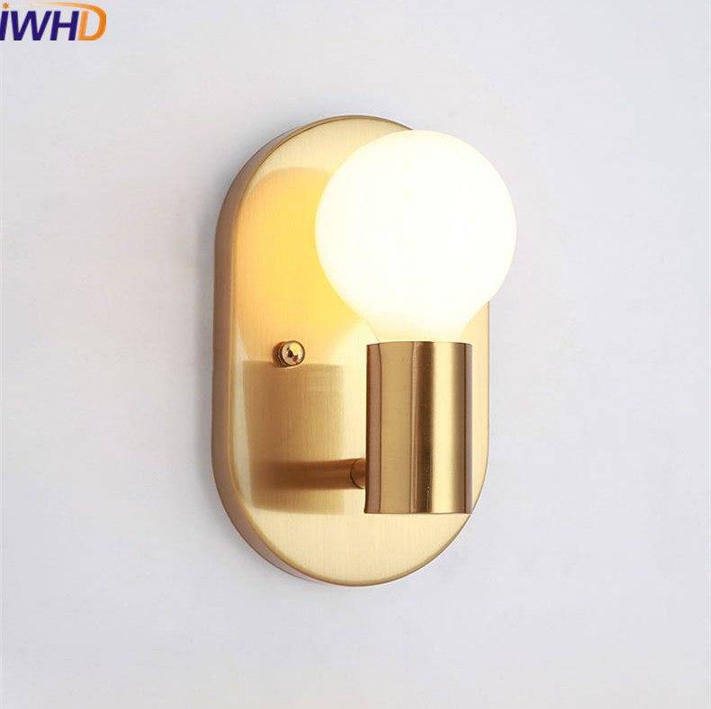 wall lamp gold LED wall light Copper