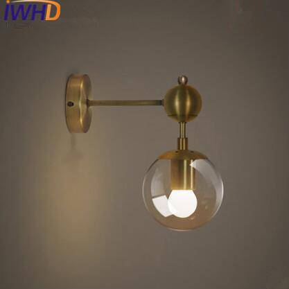 wall lamp Nordic LED wall design in gold