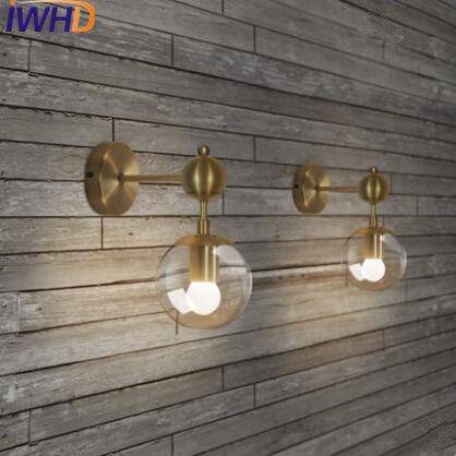 Applique murale design dorée à LED Nordic - vue 4 sur 4