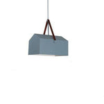 Suspension design en forme de maison de couleur