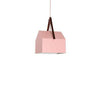 Suspension design en forme de maison de couleur