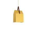 Suspension design en forme de maison de couleur