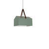 Suspension design en forme de maison de couleur