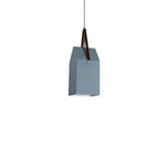 Suspension design en forme de maison de couleur