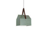 Suspension design en forme de maison de couleur