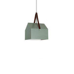 Suspension design en forme de maison de couleur
