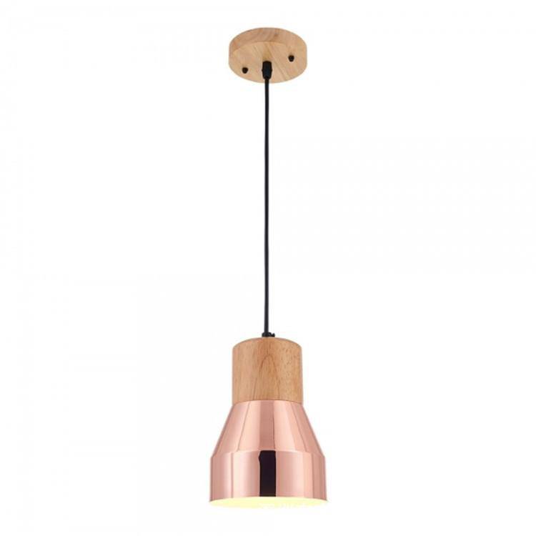 Suspension design LED Loft (doré ou rose gold) - vue 5 sur 6