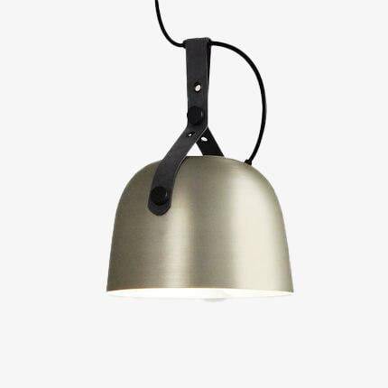 Suspension design LED avec abat-jour en métal arrondi Loft