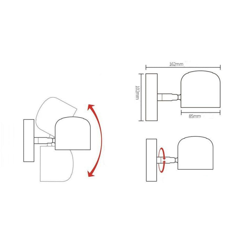 Applique design ajustable Balcony
