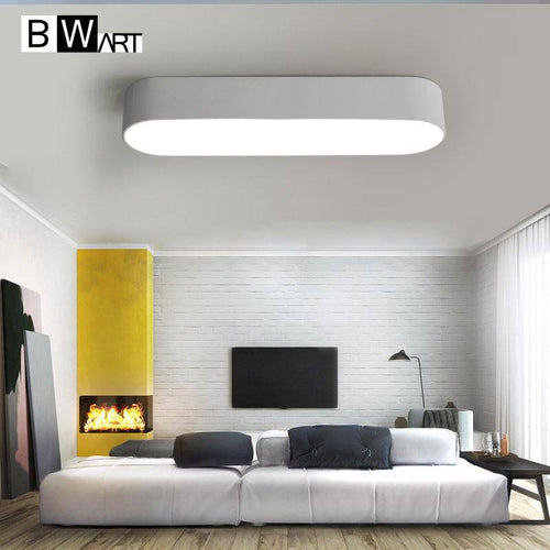 Lámpara de techo LED de tubo ovalado Bwart