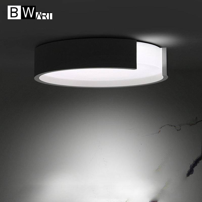 Lámpara de techo LED redonda abierta Bwart