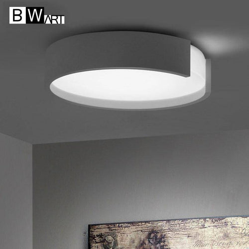 Lámpara de techo LED redonda abierta Bwart