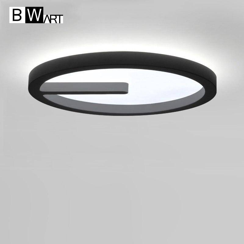 Lámpara de techo design con LED redondo Bwart