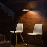 Lampadaire design abat-jour conique de couleur Contemporary