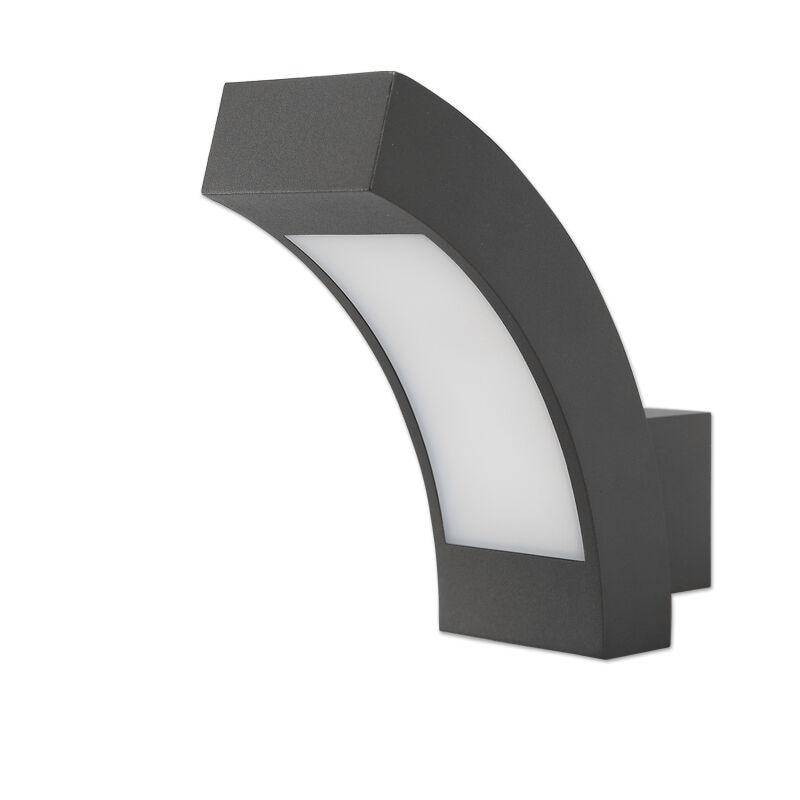 Applique murale LED extérieure waterproof arrondie - vue 4 sur 6