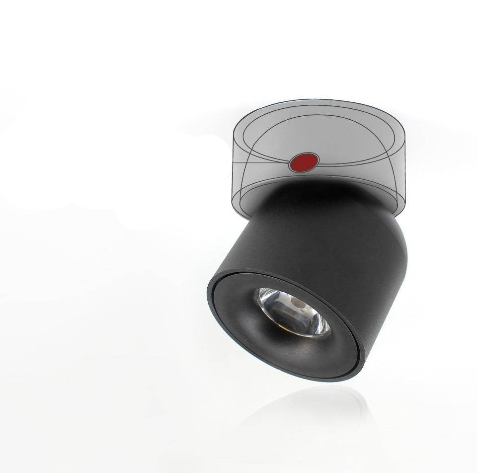 Spot design LED ajustable Balcony - vue 6 sur 8
