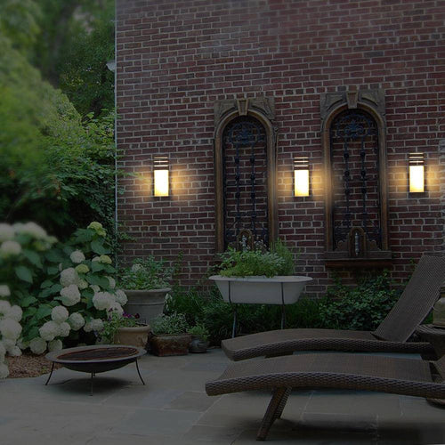 wall lamp outdoor LED with rounded Wall design