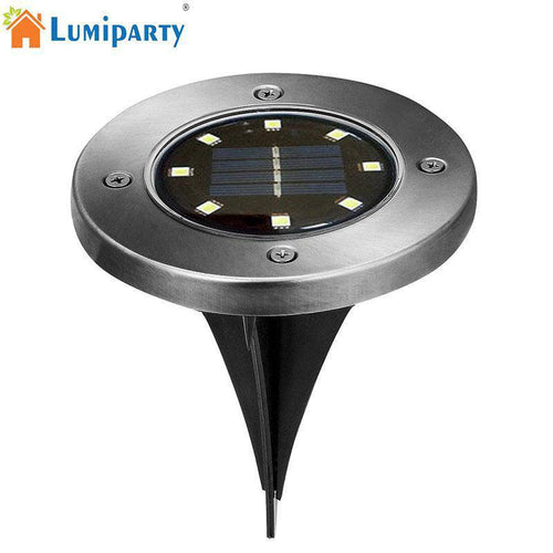 Spot extérieur 8 LEDs à encastrer Lumiparty - vue 4 sur 5