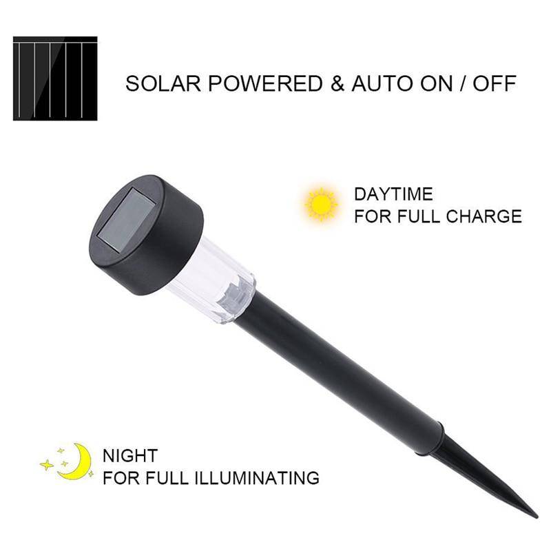 Floor lamp outdoor solar LED small (set of 10)