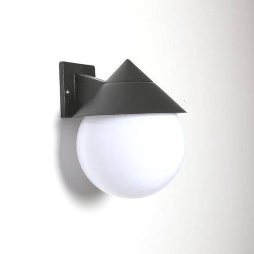 Applique extérieur LED socle et boule Acrylic