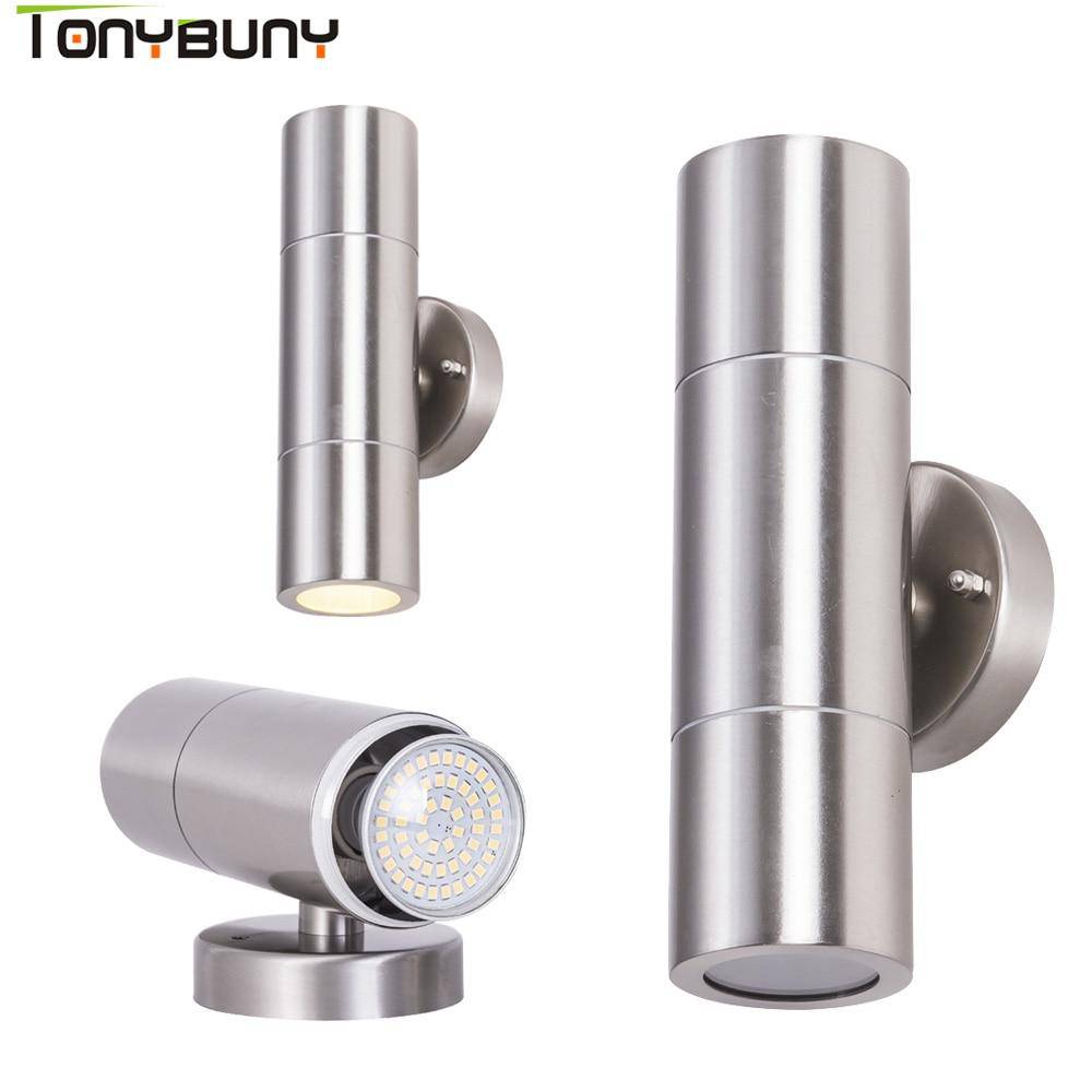 Applique extérieur LED chromée Down - vue 4 sur 3