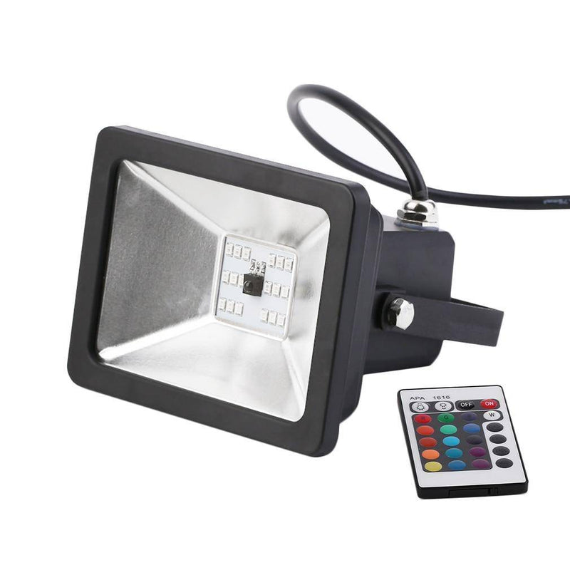 Foco LED de exterior con mando a distancia Icono