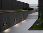 Applique murale extérieure à LED ovale Porch