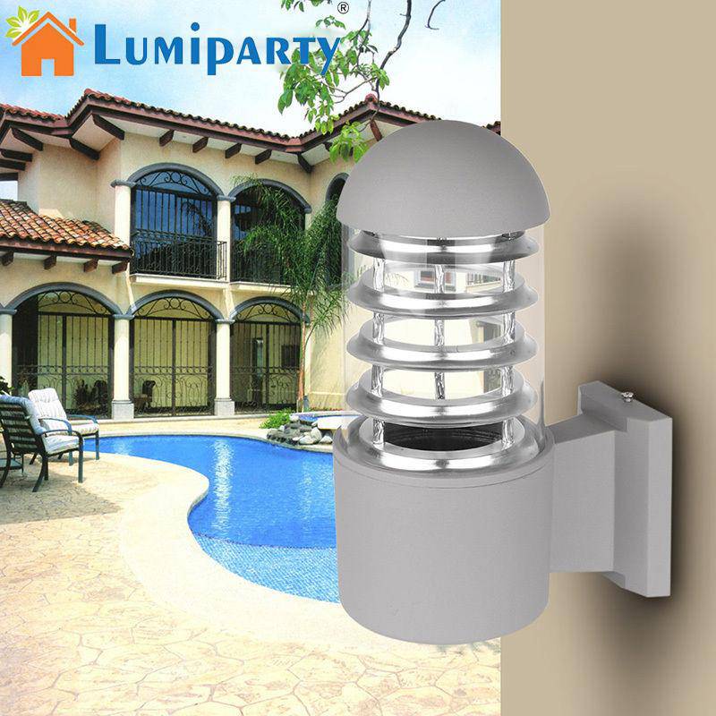 wall lamp outdoor LED wall Lumiparty (black or grey)