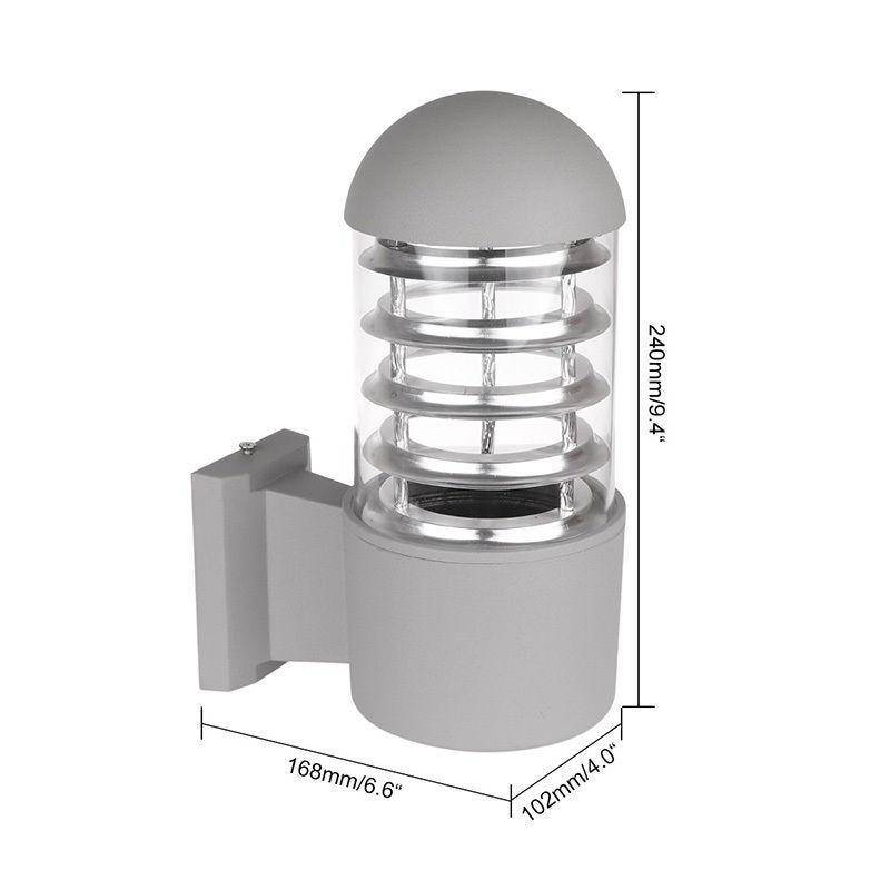 wall lamp outdoor LED wall Lumiparty (black or grey)