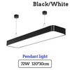 Plafonnier LED carré et bord arrondis Surface