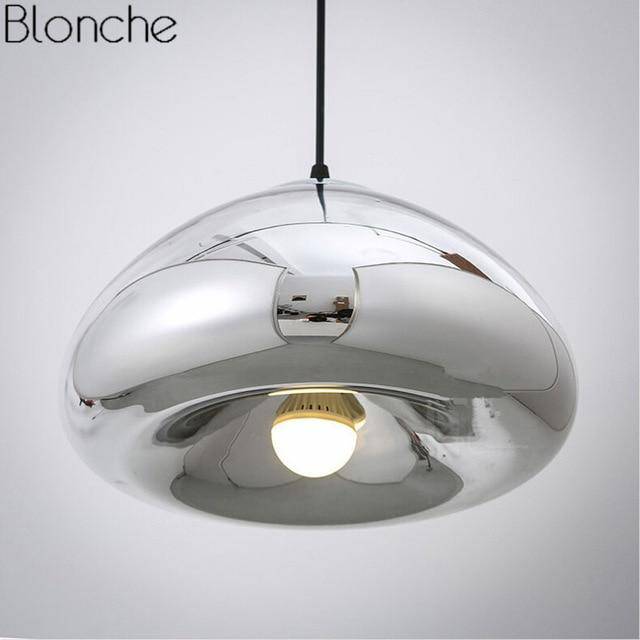 pendant light chrome-plated design in Xoni color