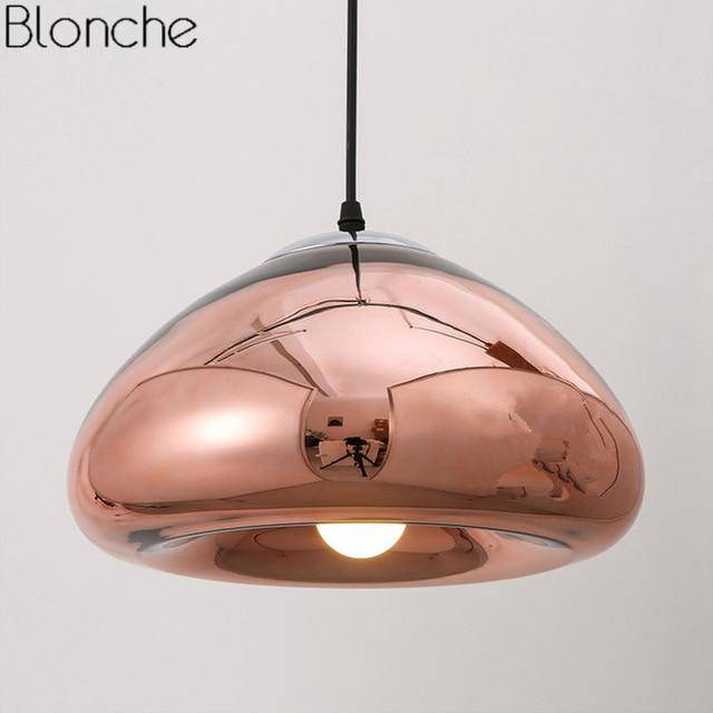 pendant light chrome-plated design in Xoni color