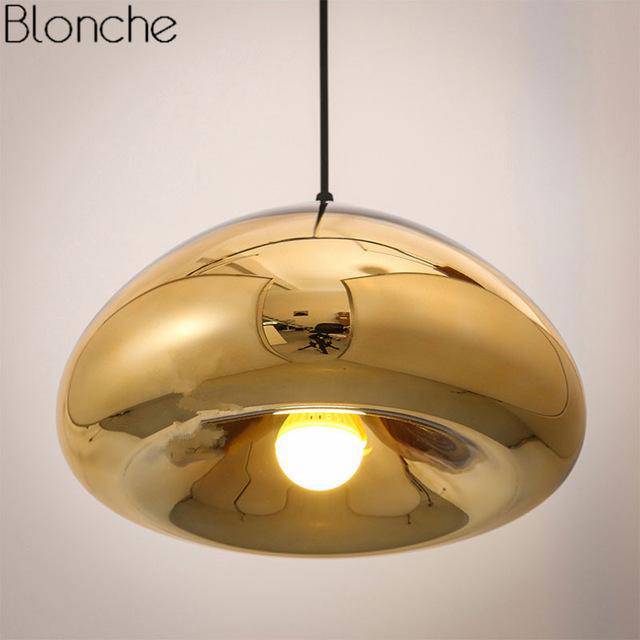 pendant light chrome-plated design in Xoni color