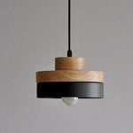 Suspension LED en bois (carré ou rond)